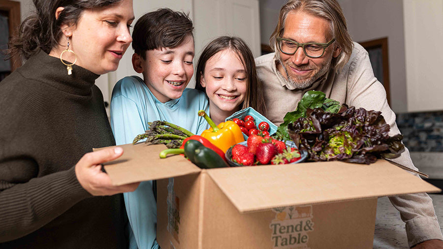 PRESS RELEASE: New Food Box Subscription Service Tend & Table To Bring Wisconsin-Grown Food to Local Families