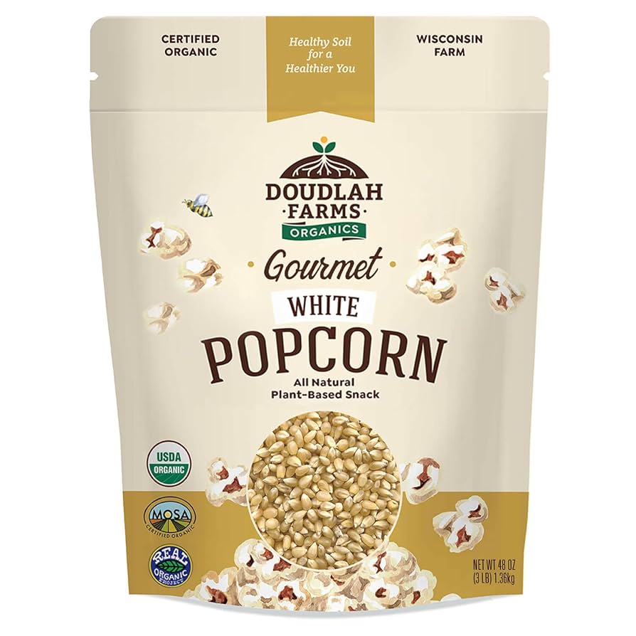 Doudlah Farms Popcorn, Gourmet White