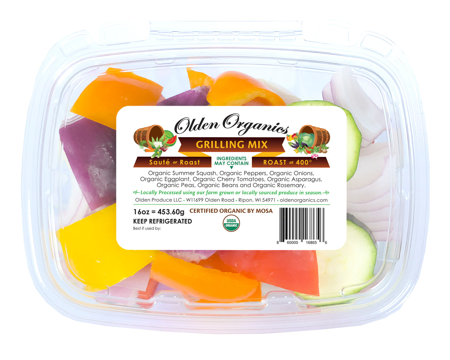 Olden Organics Grilling Mix - 16 oz