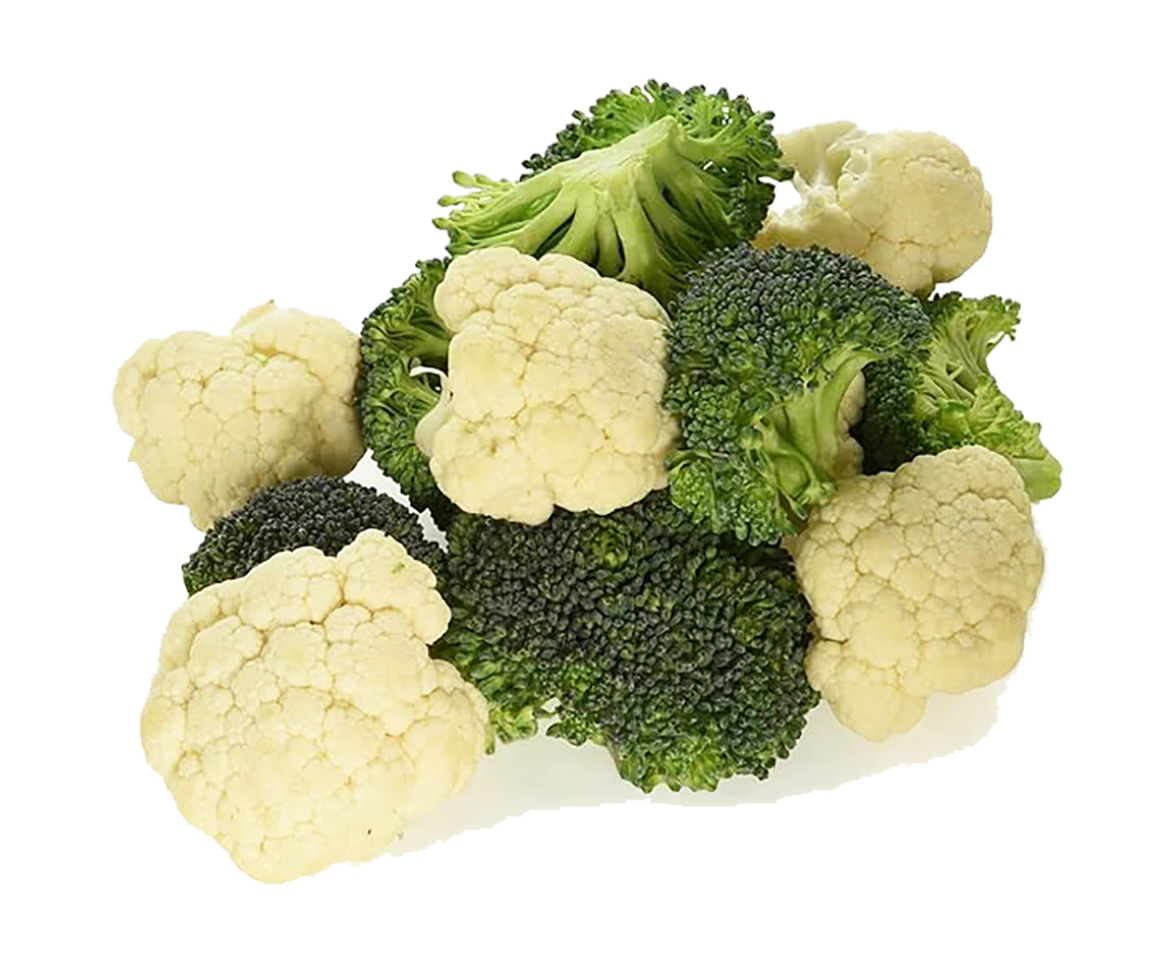 Olden Organics Broccoli & Cauliflower Florets - 12 oz