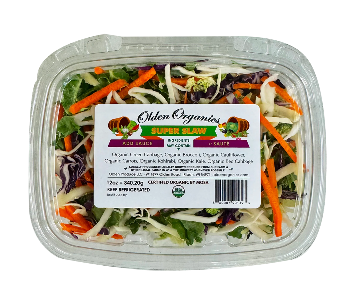 Olden Organics Super Slaw Mix - 12 oz