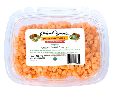 Olden Organics Sweet Potato Hash - 16 oz