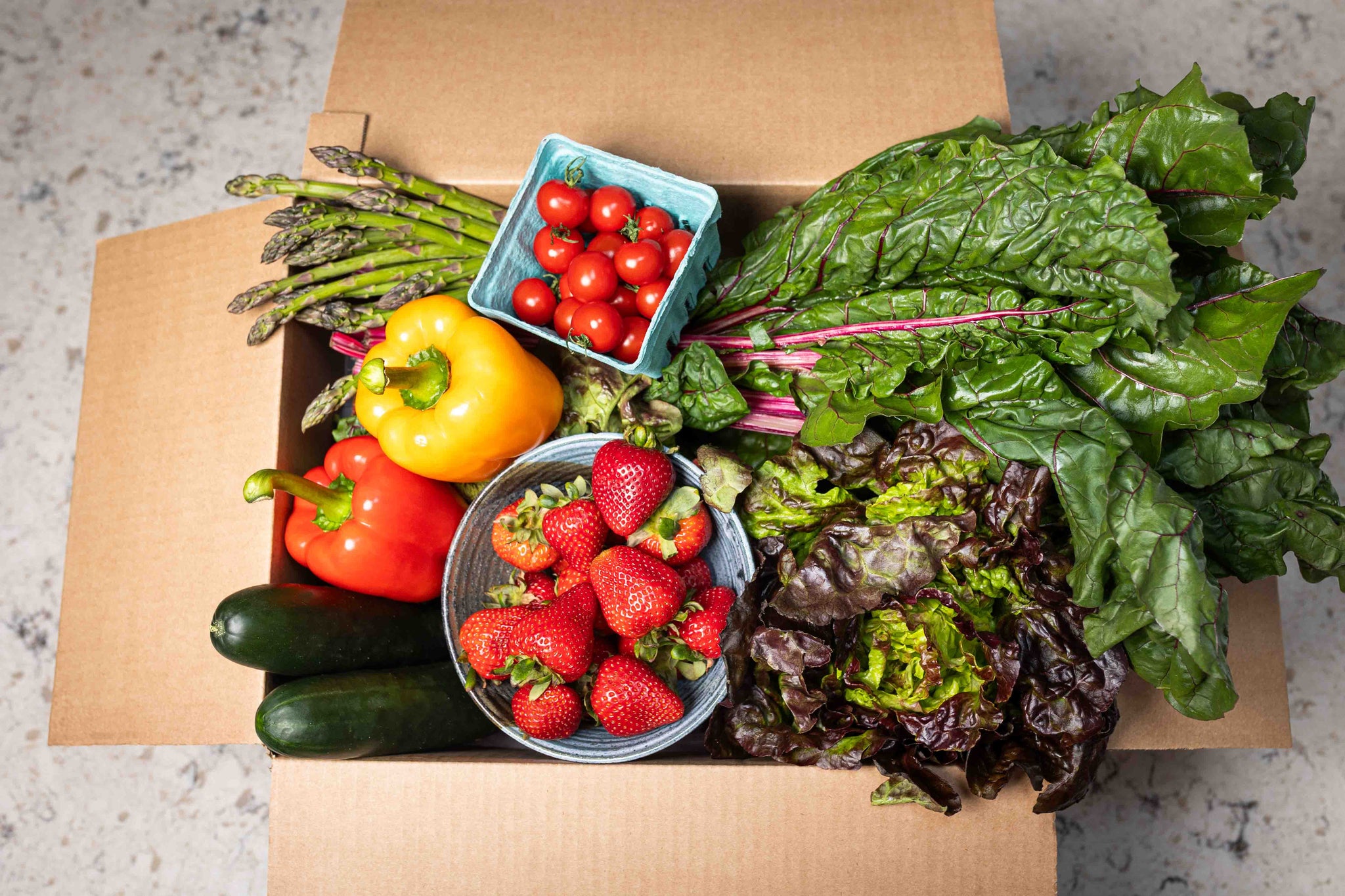Simple Harvest Produce Subscription Box (Feeds 1-2 people)