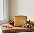 A unique, artisan cheese from Vern’s Cheese with a bold, savory flavor and smooth, firm texture. Hurdy Gurdy offers rich, complex notes that make it a standout on cheese boards or paired with crackers, fruit, and craft beverages. Carefully crafted and packaged for freshness, each piece showcases Vern’s commitment to quality and flavor.