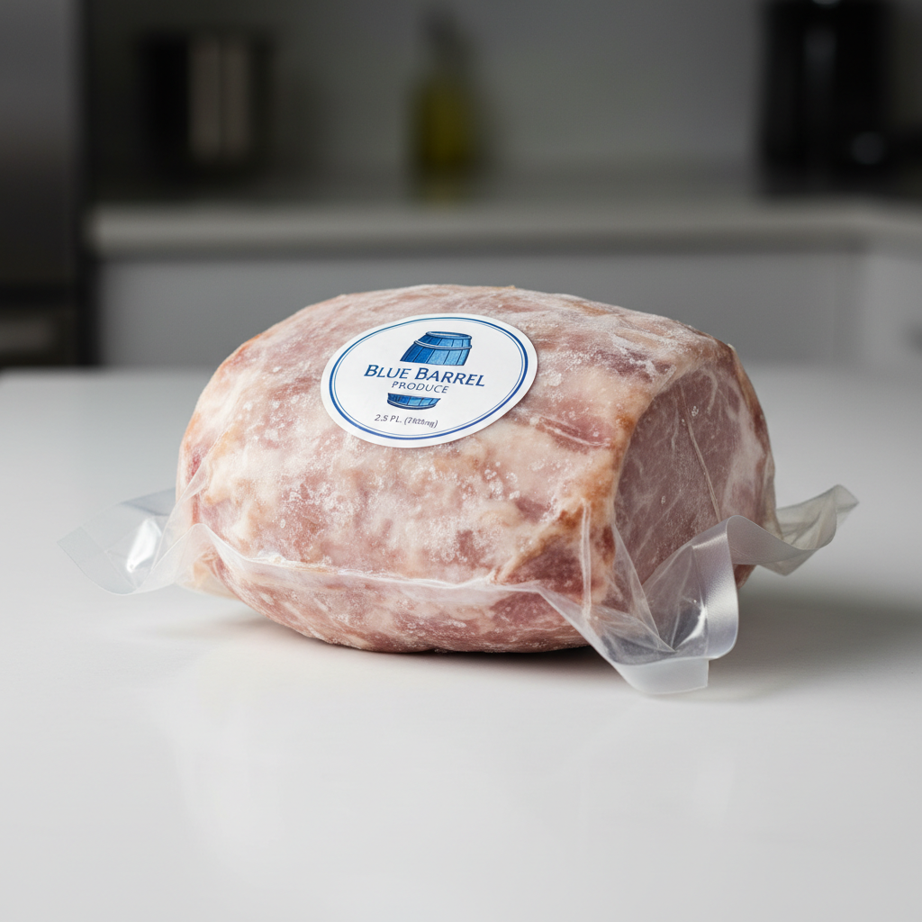 Blue Barrel Produce Ham Roasts 2-3 lbs frozen pacaged