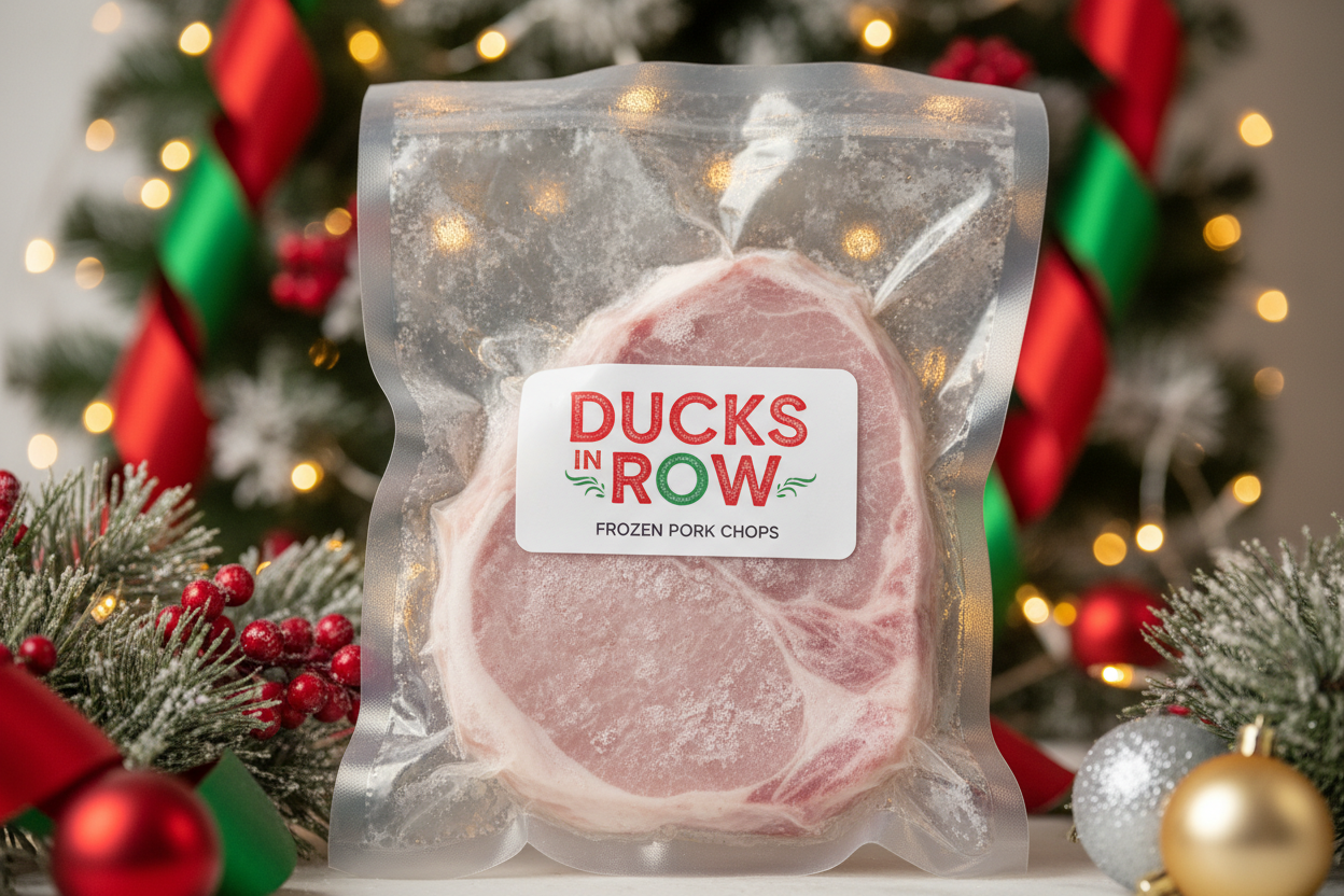 Can we just do 2 pork chops to a pack