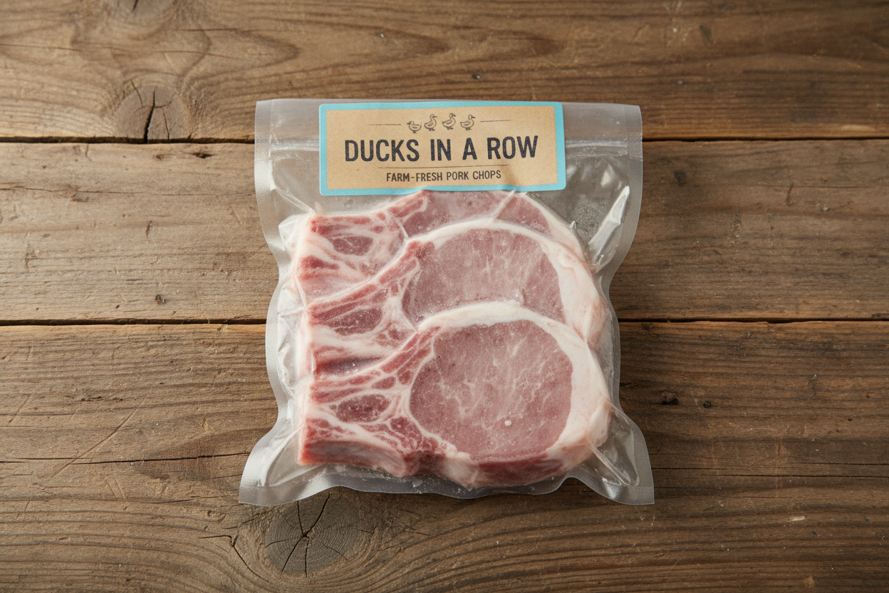 lets try just one pork chop package