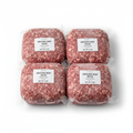 WGBC Ground Beef 80/20- 5 lbs  (Packs of 4) frozen packaging